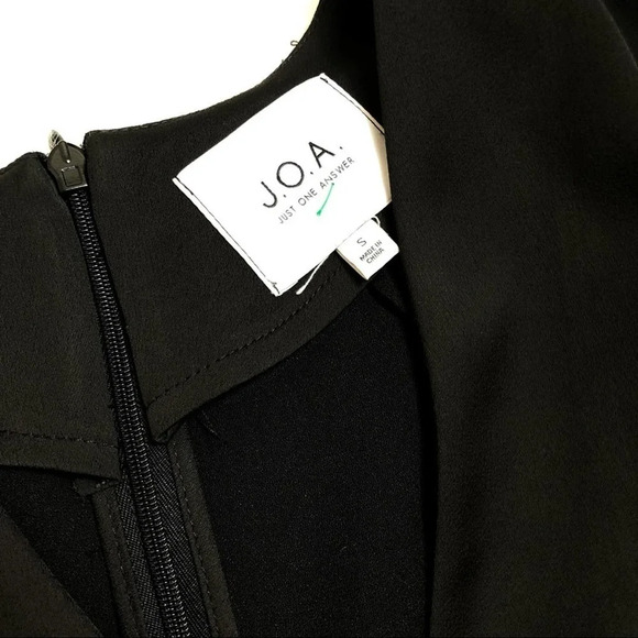 J.O.A. Los Angeles Romper Size Small Black 5880 - Picture 4 of 11